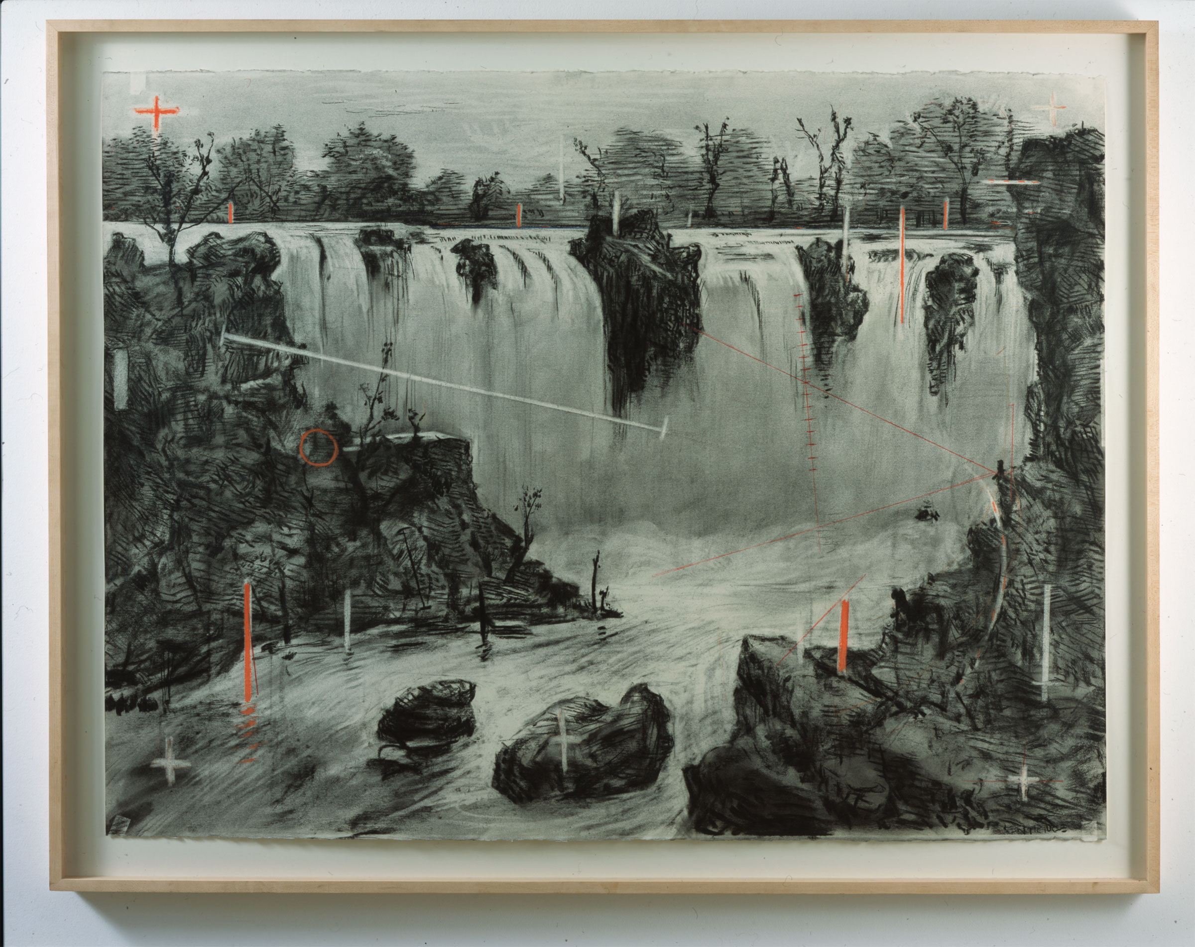 William Kentridge, Colonial Landscape, 1995-2000